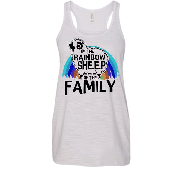 I'm The Rainbow Sheep Of Family T Shirt, Gift For Gay Tank Top