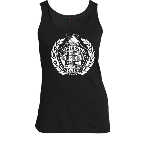 I Am A Veteran T Shirt, My Oath Of Enlistment Tank Top