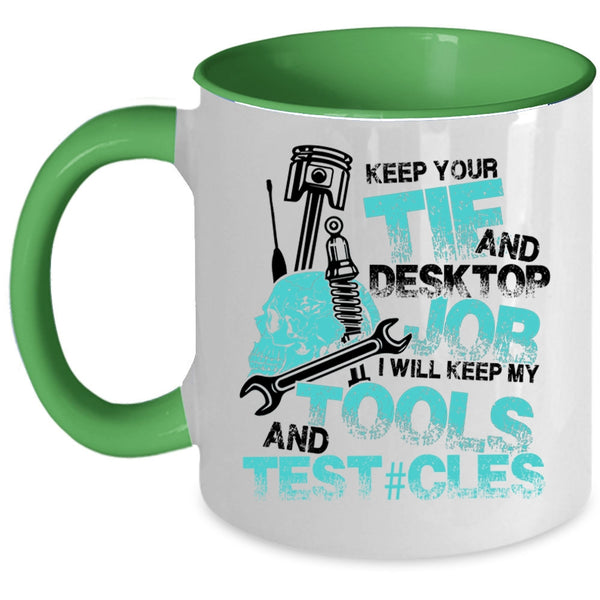 Cool Gift For My Husband Coffee Mug, Funny Mechanics Accent Mug