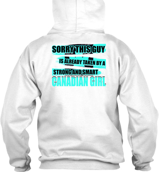 Strong And Smart Canadian Girl T Shirt, I Love Lady T Shirt