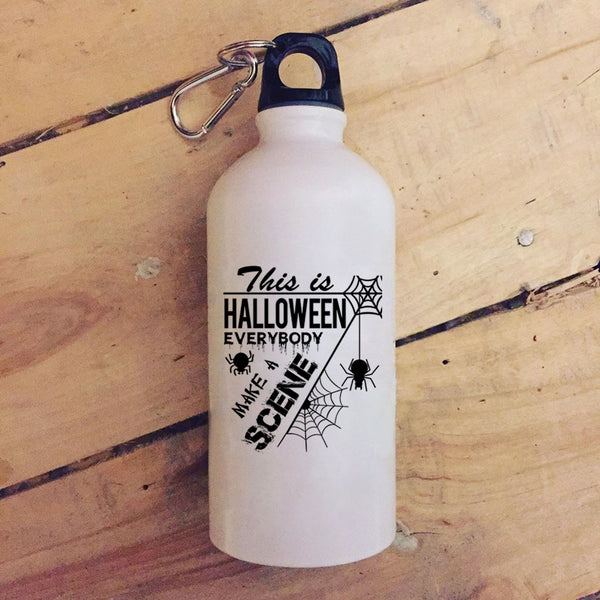 This Is Halloween 20 oz Stainless Steel Bottle,Everybody Make A Scene Outdoor Sports Water Bottle