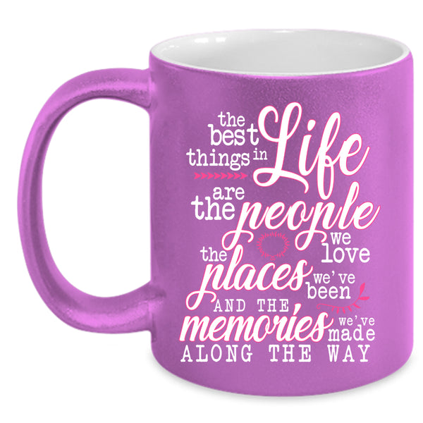 The Best Things In Life Coffee Mug, Cute Gift Coffee Cup