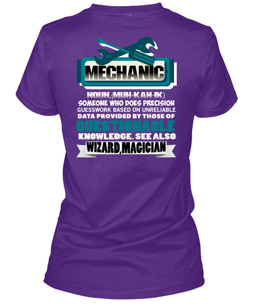 Being A Mechanic T Shirt, Wizard Magician T Shirt