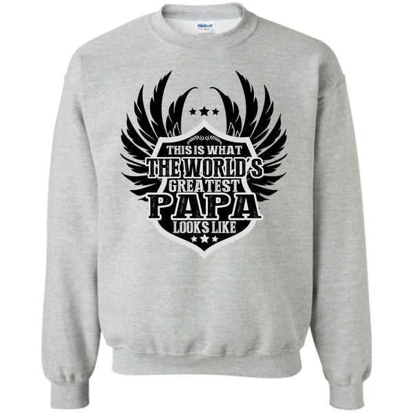 Coolest Papa Ever T Shirt, The World's Greatest Papa Sweatshirt