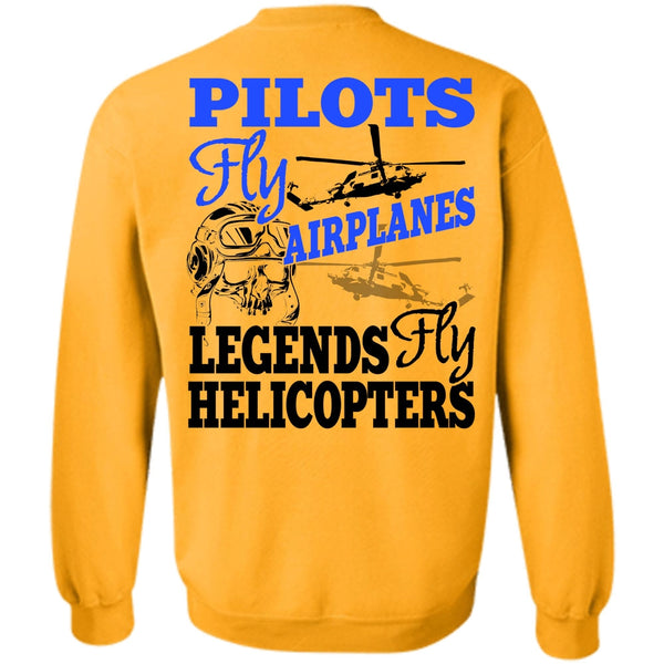 I Love Pilot T Shirt, Pilots Fly Airplanes Sweatshirt