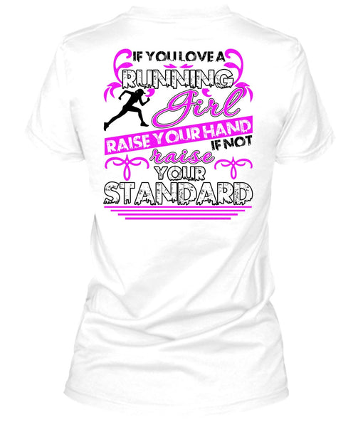 You Love Running Girl T Shirt, I Love Running T Shirt