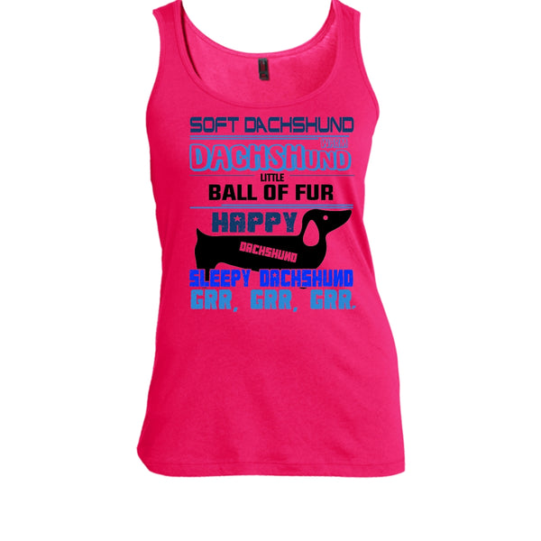 Soft Dachshund With Dachshund Little Ball Of Fur Shirt, Cute Dog Shirt