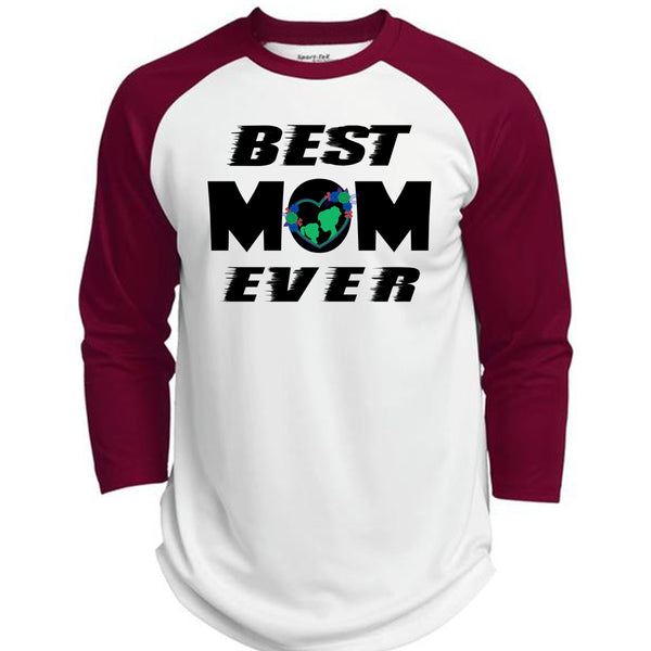 Best Mom Ever T Shirt, Being A Mom T Shirt, Mother's Day T Shirt  (Polyester Game Baseball Jersey)