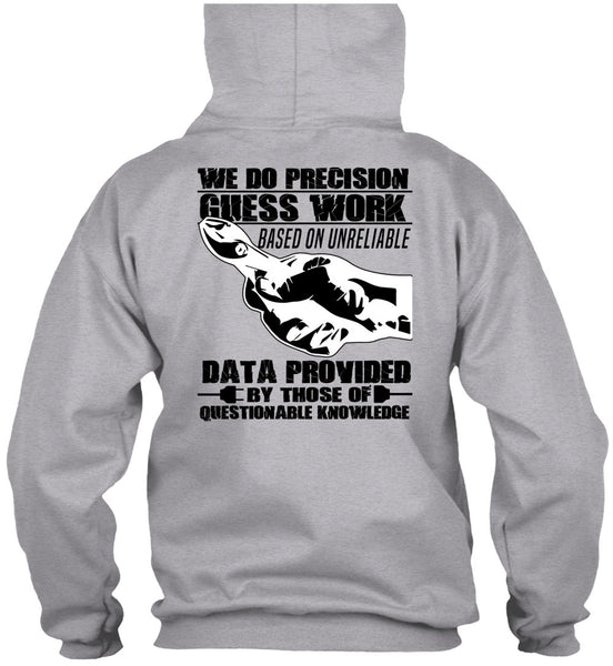 We Do Precision Guesswork T Shirt, I Love Electrician T Shirt