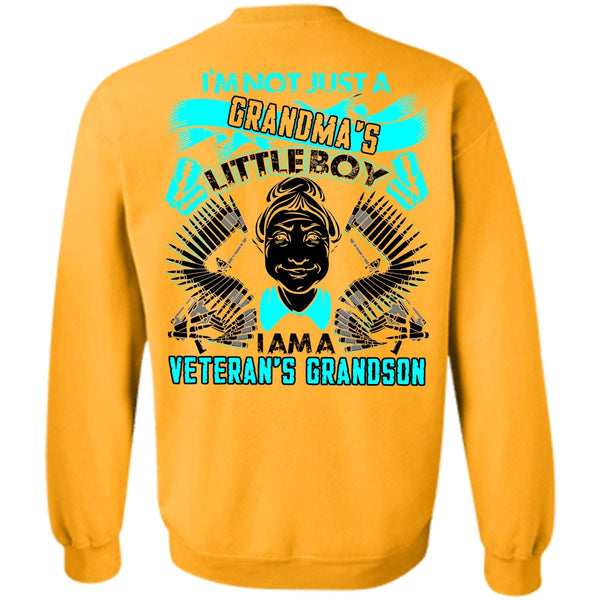Being A Veteran T Shirt, I Am A Veteran's Grandson Sweatshirt