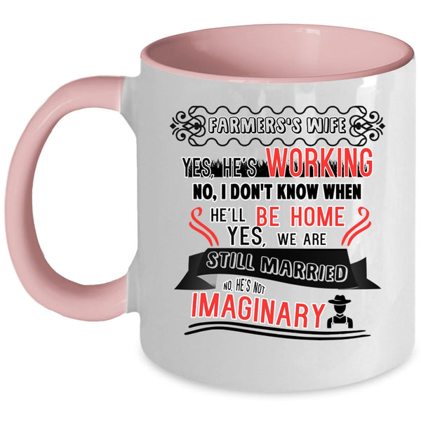 Farmer's Wife Mug, Cool Gift For Wedding Cup