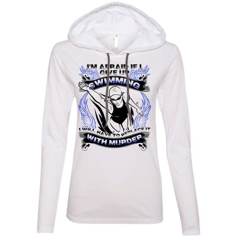 A black t-shirt with the shopify logo