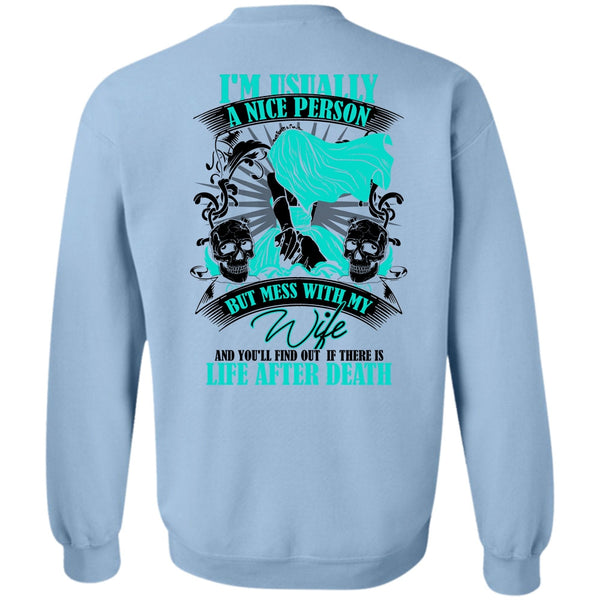 I Love Wife T Shirt, Mess With My Wife Sweatshirt