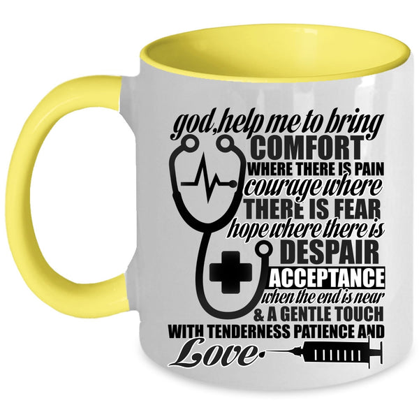 Cute Gift For Nurses Coffee Mug, Lovely Nurses Accent Mug