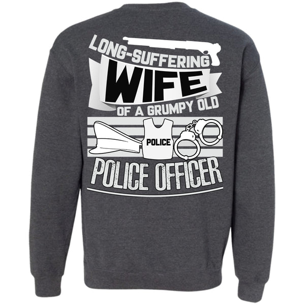 Grumpy Old Police Officer T Shirt, I Love Police Sweatshirt