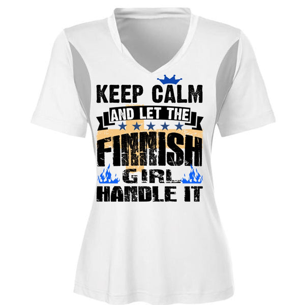 Let The Finnish Girl Handle It T Shirt, I Love Finnish T Shirt, Awesome T-Shirts