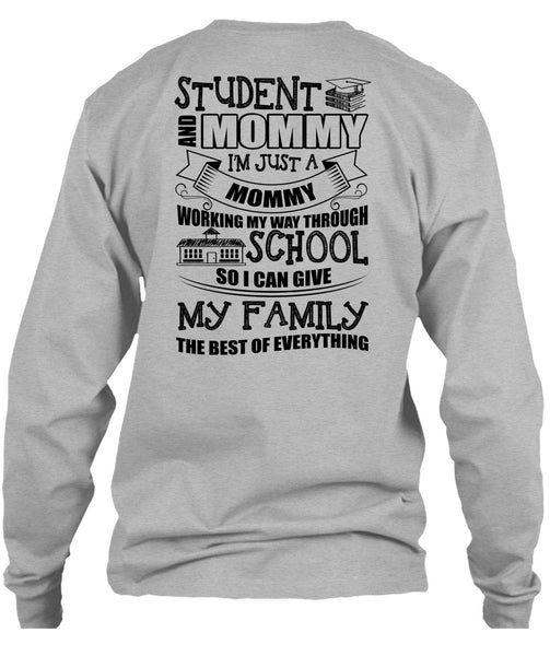 Student And Mommy T Shirt, I Love School T Shirt