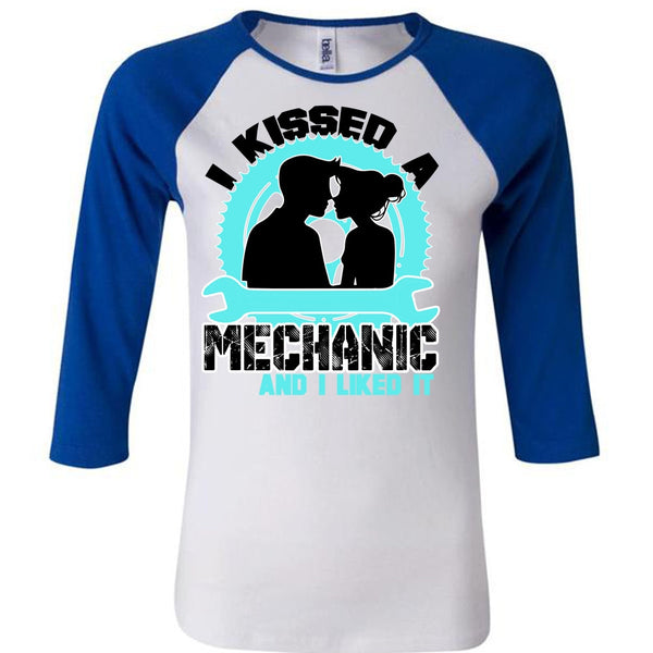 I Kissed Mechanic And I Liked It T Shirt, I Love Mechanic T Shirt, Awesome T-Shirts