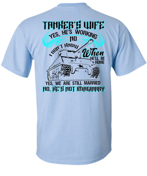 Tanker's Wife T Shirt, I Love Wife T Shirt