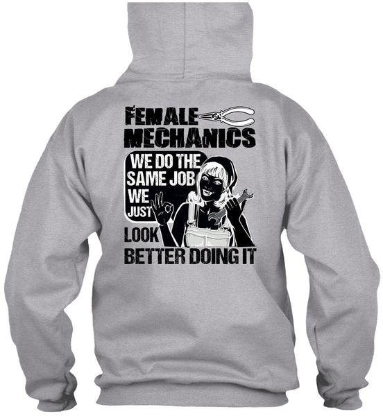 Female Mechanics T Shirt, I Love Mechanic T Shirt