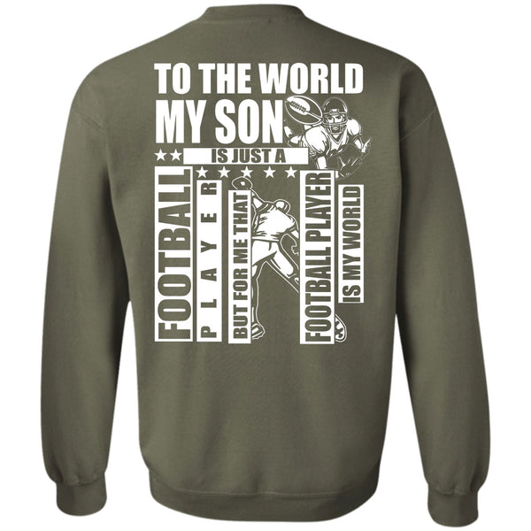 Football Player T Shirt, I Love Football Sweatshirt
