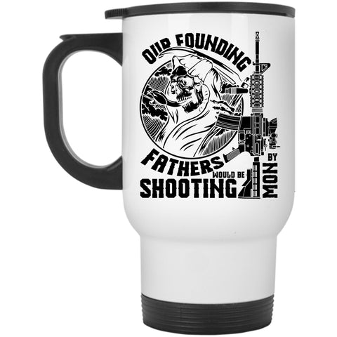 A black t-shirt with the shopify logo