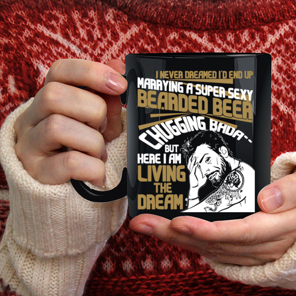 I'd End Up Marrying A Bearded Beer Coffee Mug, Cool Just Married Coffee Cup