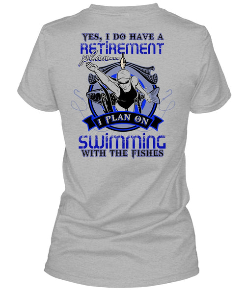 I Plan On Swimming T Shirt, I Love Swimming T Shirt