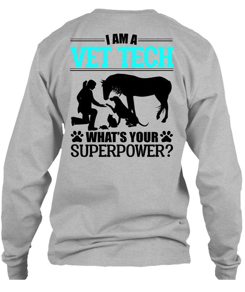 I Am A Vet Tech T Shirt, I Love My Dog T Shirt