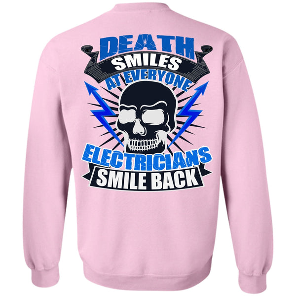 I Love Electrician T Shirt, Electricians Smile Back Sweatshirt