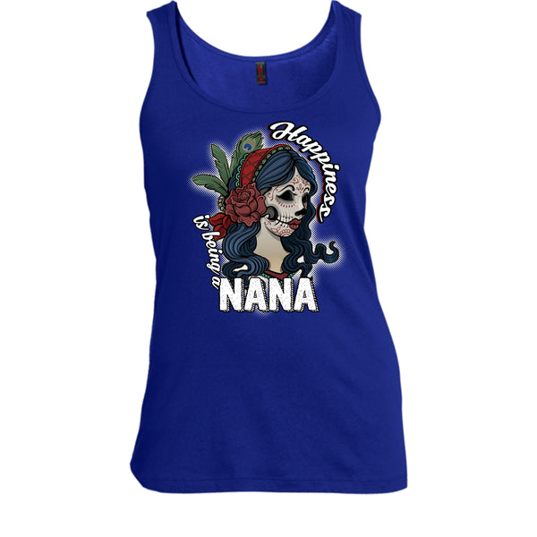 Happiness Is Being A Nana T Shirt, Coolest Nana Tank Top