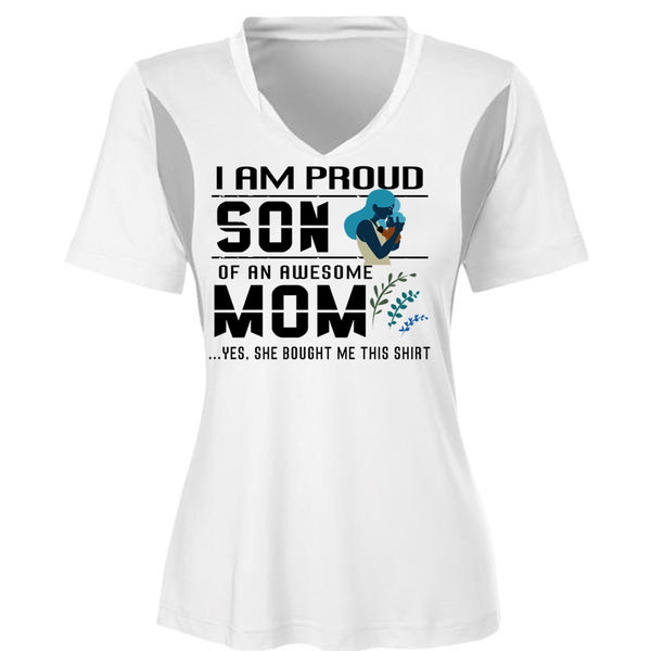 I Am Proud Son Of An Awesome Mom T Shirt, Mother's Day T Shirt