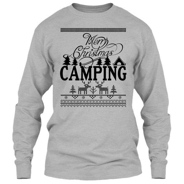 Merry Christmas Camping T Shirt, Gift For Camper T Shirt