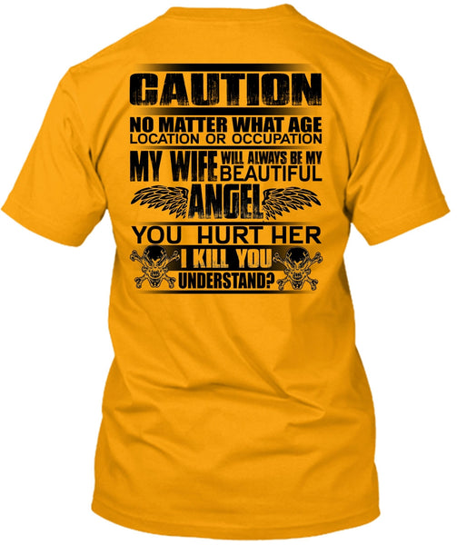 My Wife Will Always Be My Beautiful T Shirt, I Love Husband T Shirt