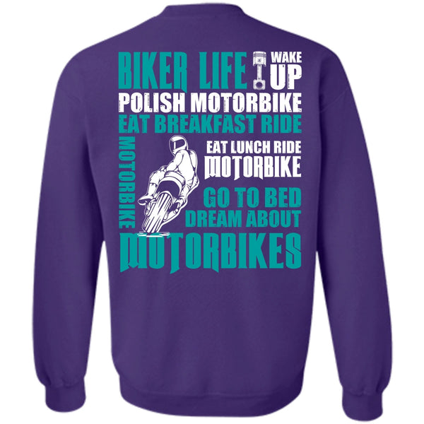 Dream About Motorbikes T Shirt, I Love Biker Sweatshirt