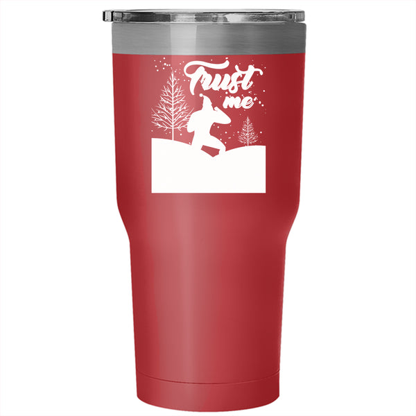 I'm A Cascadeur Tumbler 30 oz Stainless Steel, Cute Christmas Travel Mug