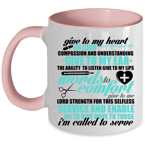 Cute Nurses Coffee Mug, Funny Nurses Accent Mug