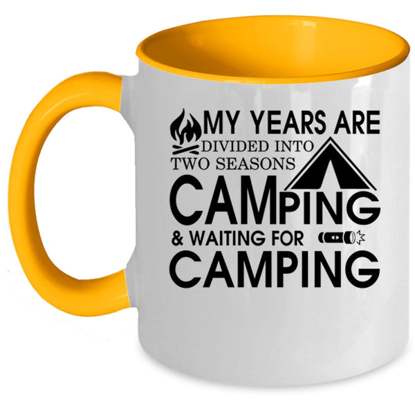 Waiting For Camping Coffee Mug, Camping Accent Mug