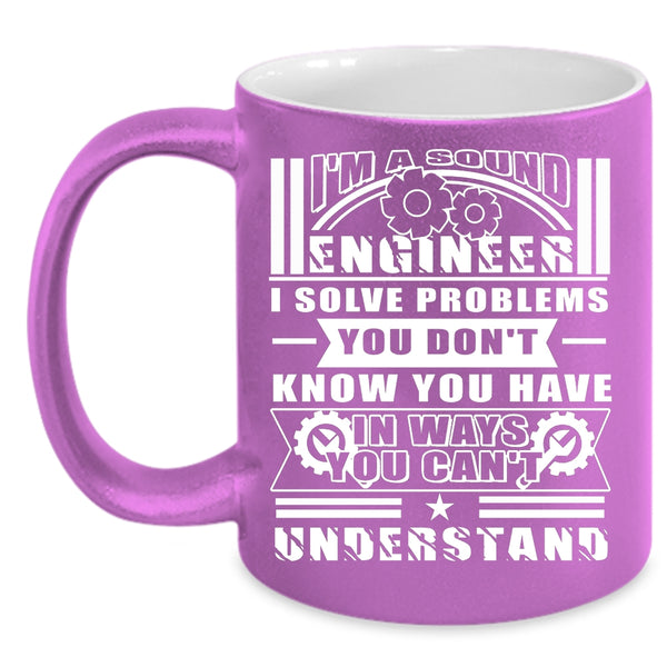 I'm A Sound Engineer Coffee Mug, Awesome Sound Engineer Coffee Cup