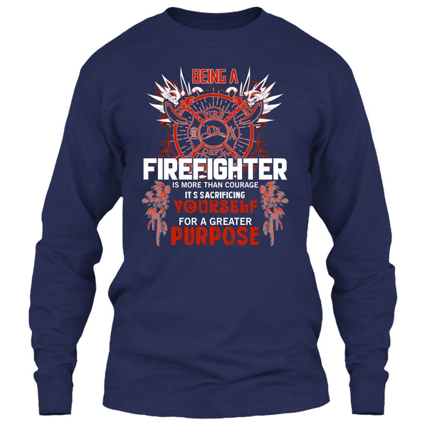 Being A Firefighter T Shirt, Coolest Firefighter T Shirt