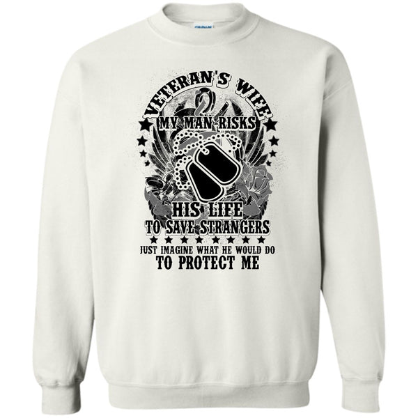 I Am A Veteran's Wife T Shirt, Veteran's Wife Sweatshirt