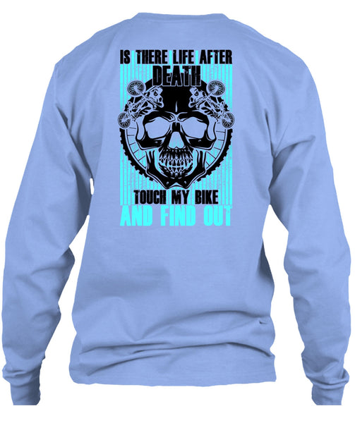Touch My Bike And Find Out T Shirt, I Love Biker T Shirt