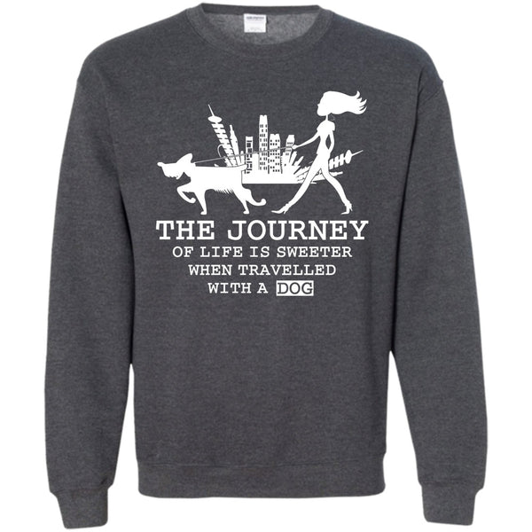 when Travelled With A Dog T Shirt, Coolest Dog Lover Sweatshirt