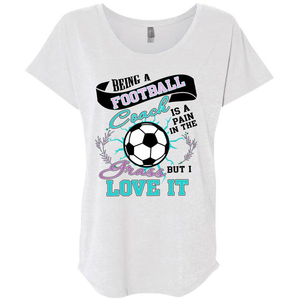 Being A Football Coach T Shirt, I Love Football T Shirt, Awesome T-Shirts