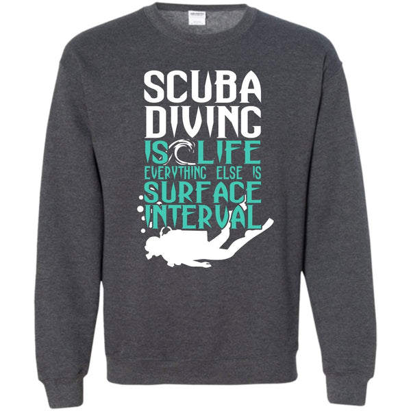 Everything Else Is Surface Internal T Shirt, Coolest Diver Sweatshirt