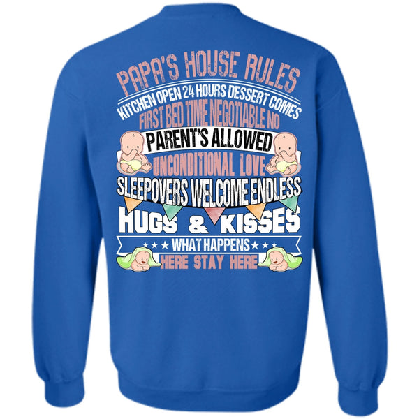 Hugs And Kisses T Shirt, I Love Papa Sweatshirt