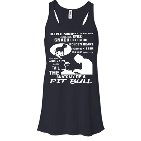 Happy Tail The Anatomy Of A Pit Bull Shirt, Cool Dog Shirt