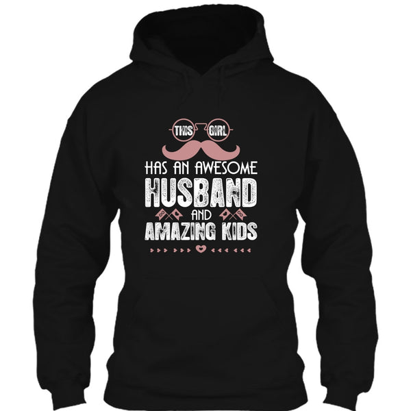 This Girl Has An Awesome Husband T Shirt, Husband T Shirt