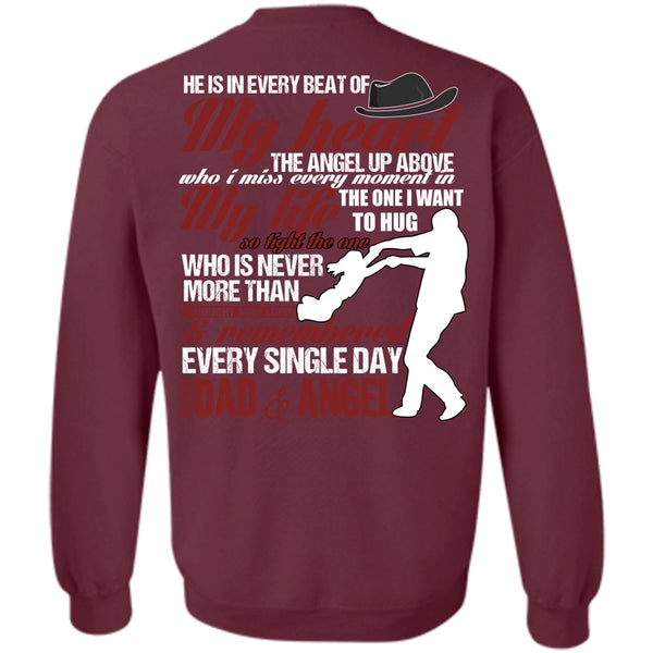 My Heart T Shirt, I Love Dad Sweatshirt