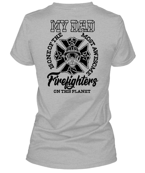 The Most Awesome Firefighter T Shirt, I Love Firefighter T Shirt